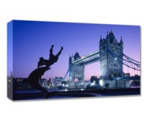 Canvastavla London Bridges