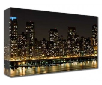Canvastavla Manhattan Night