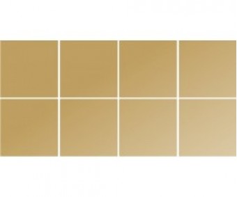 Kakeldekor 148x148mm, 8 st Guld