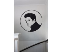 Kändis silhuett Elvis Presley