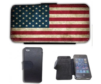Rustik USA Stars & Stripes iPhone 4/4S Plånboksfodral