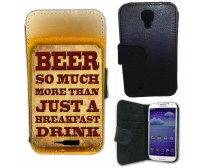 Plånboksfodral till Samsung S4 Beer 