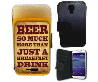 Plånboksfodral till Samsung S4 Beer 