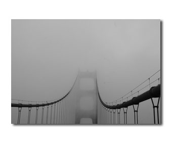 Poster San Francisco Golden Gate Sky High