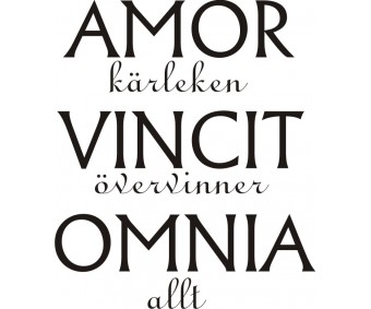 Amor Vincit Omnia